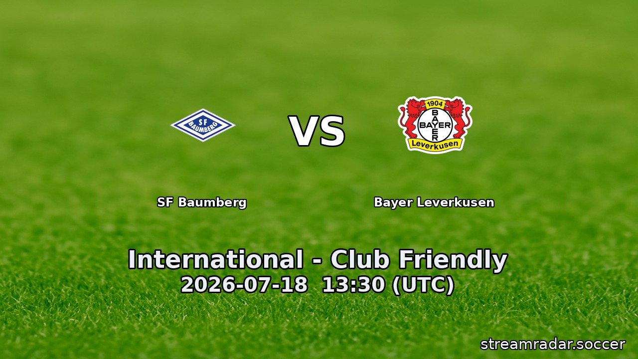 SF Baumberg vs Bayer Leverkusen