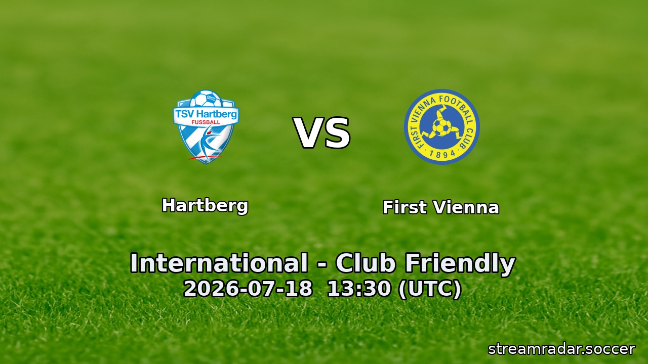 Hartberg vs First Vienna