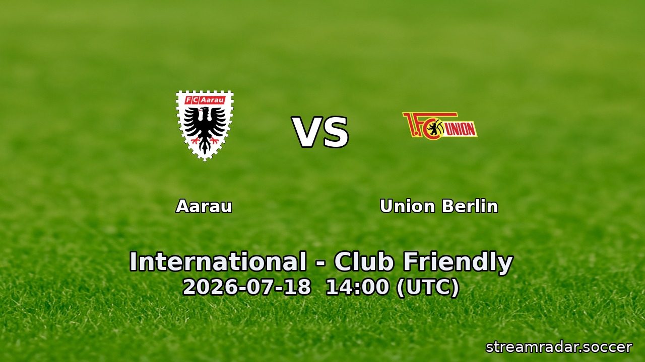 Aarau vs Union Berlin