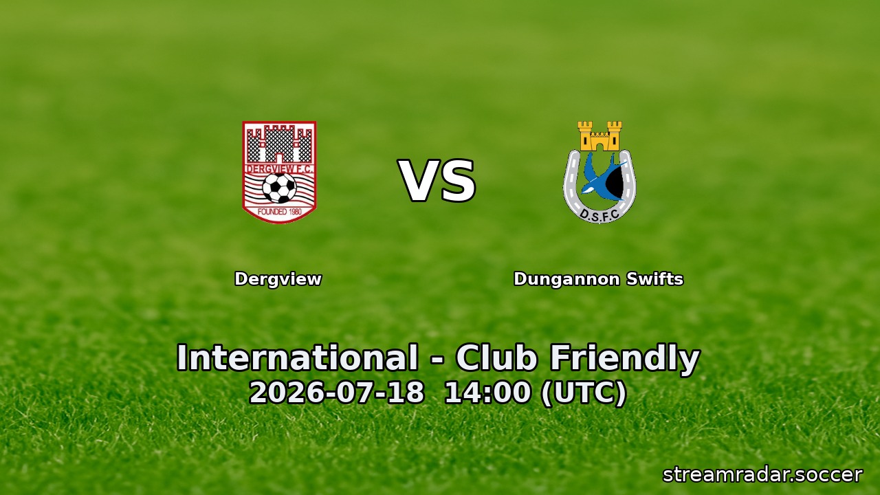 Dergview vs Dungannon Swifts
