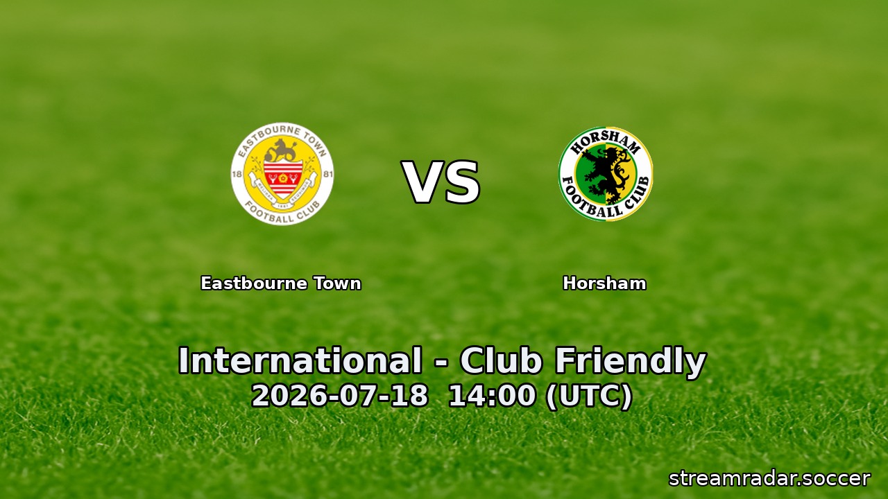 Eastbourne Town vs Horsham