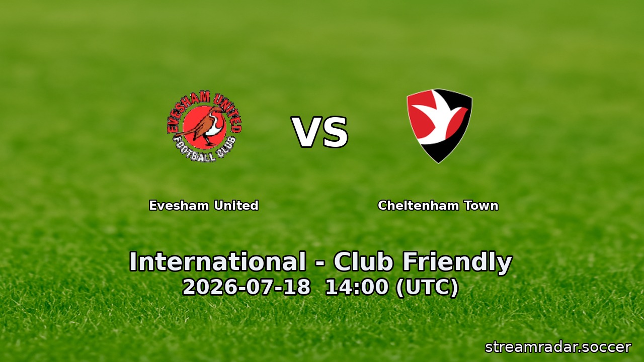 Evesham United vs Cheltenham Town