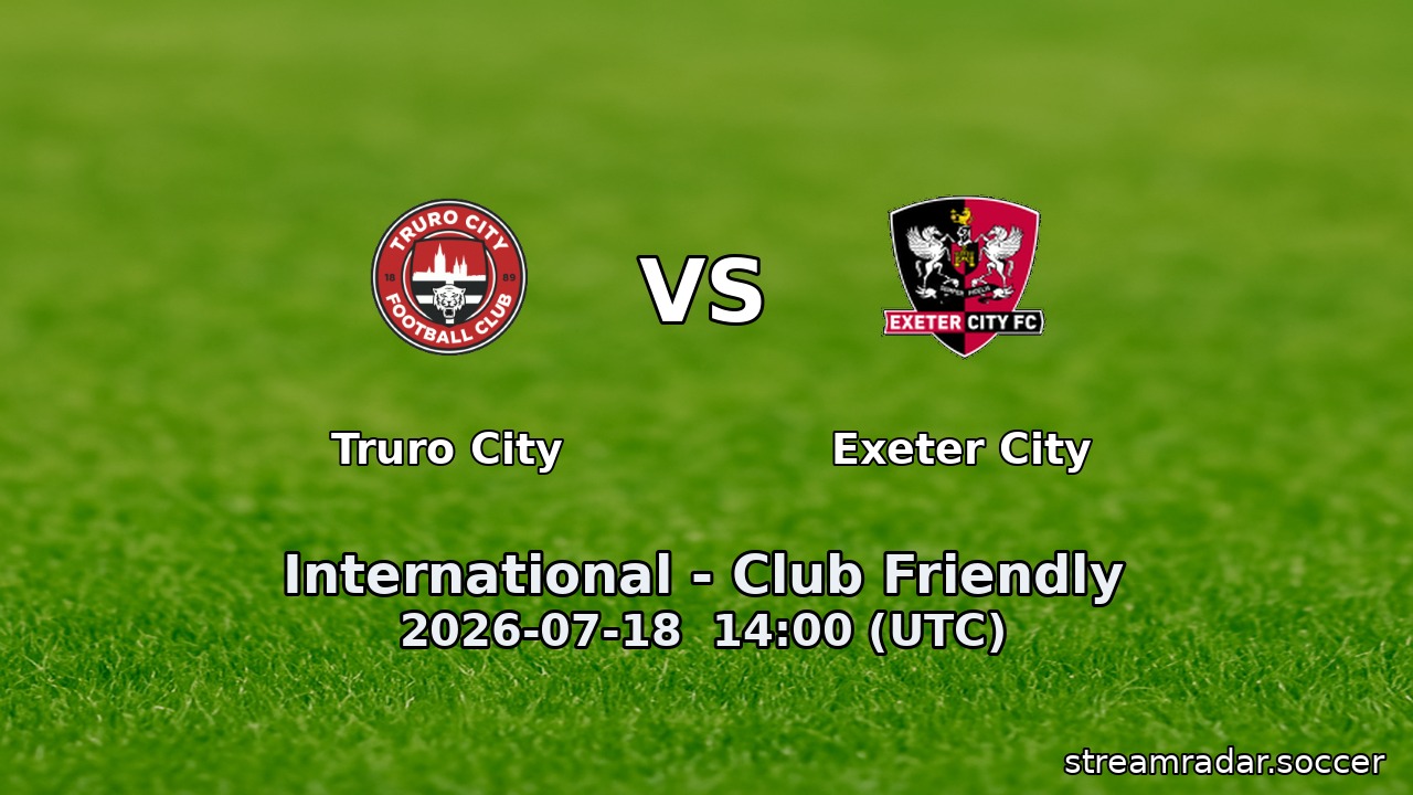 Truro City vs Exeter City