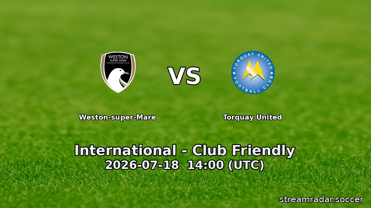 Weston-super-Mare vs Torquay United