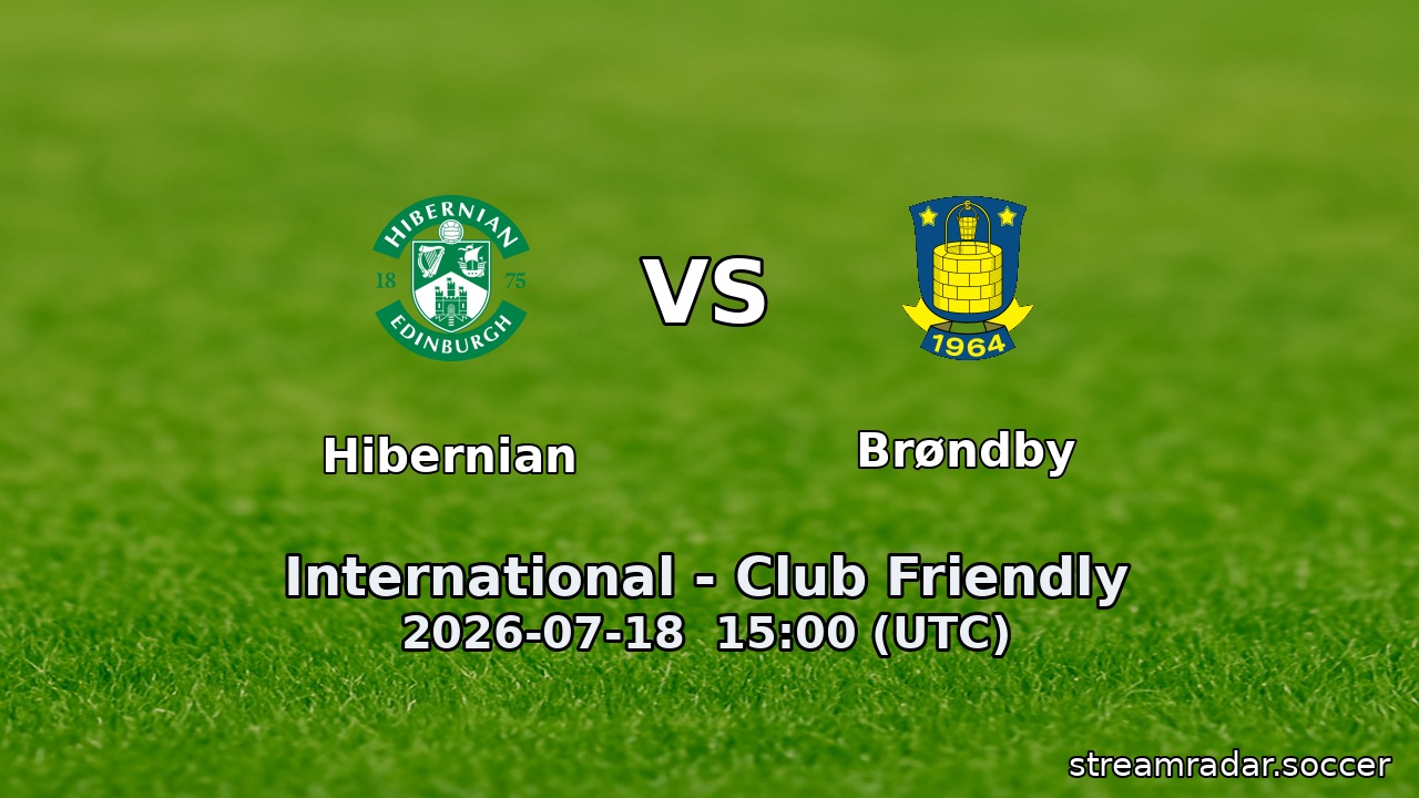 Hibernian vs Brøndby