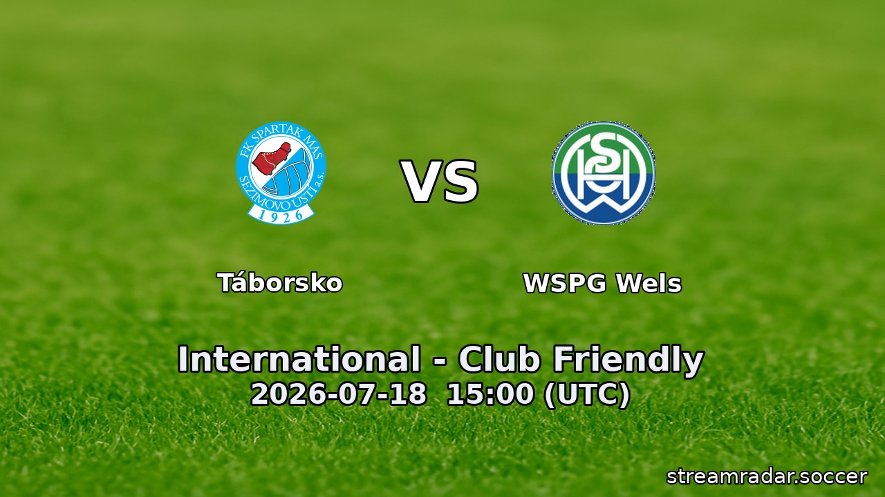 Táborsko vs WSPG Wels