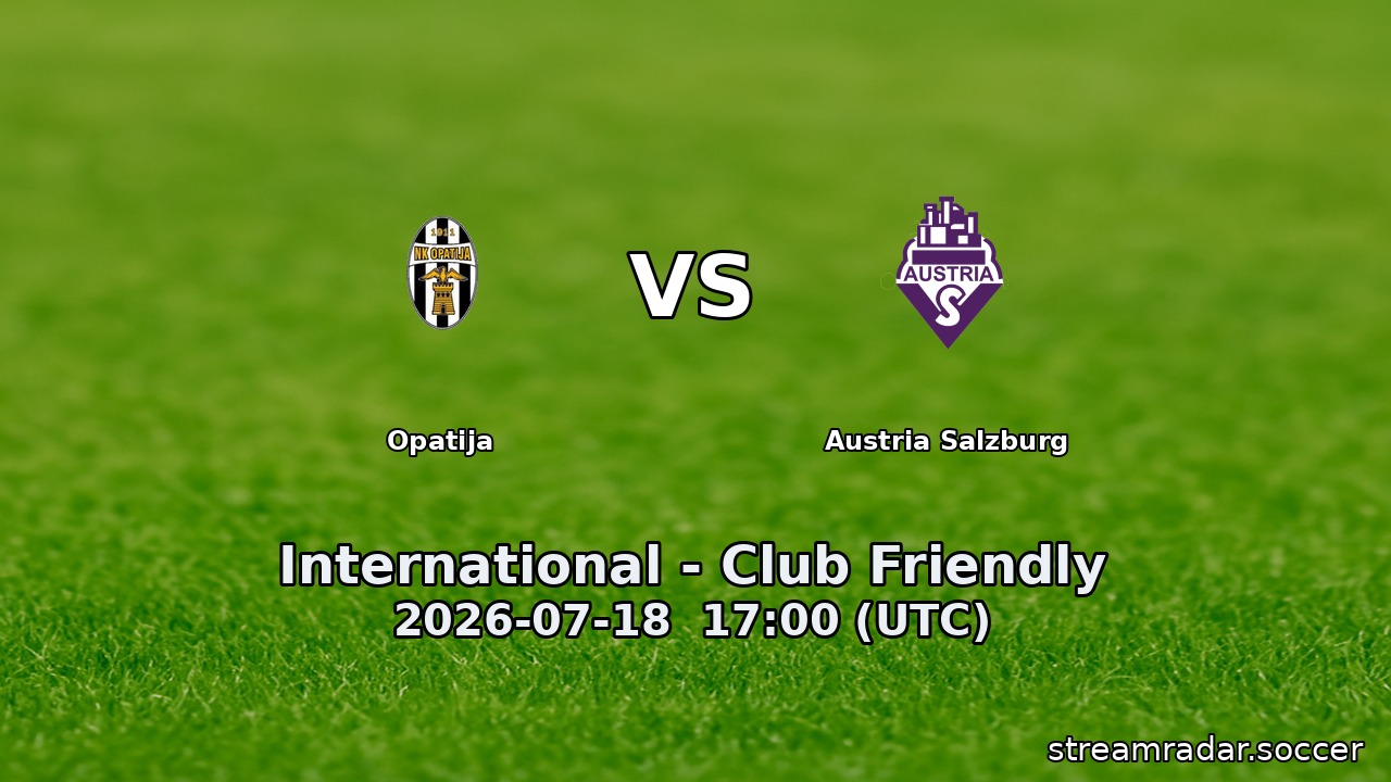 Opatija vs Austria Salzburg