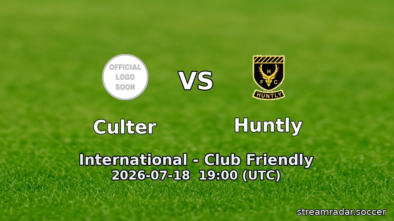 Culter vs Huntly