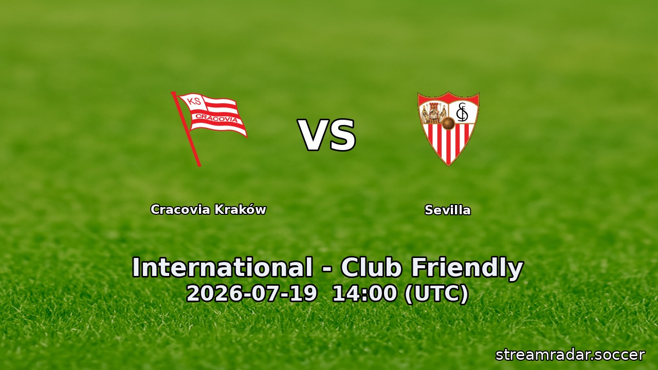 Cracovia Kraków vs Sevilla