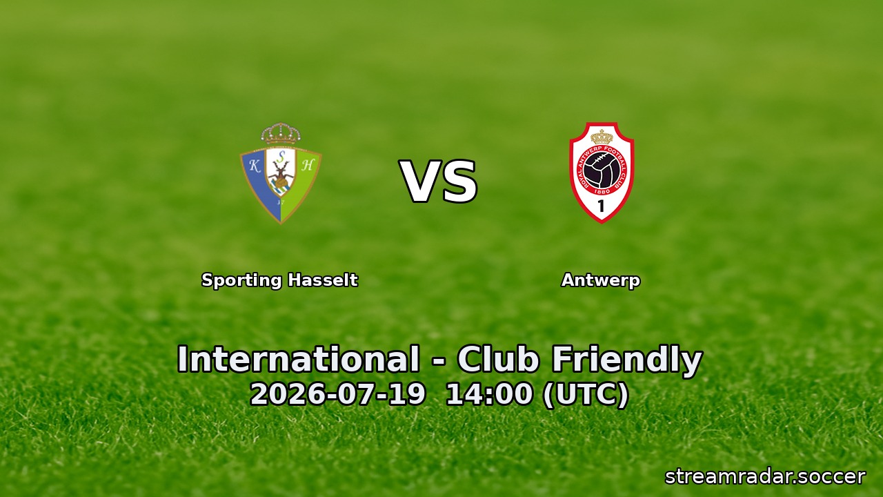 Sporting Hasselt vs Antwerp