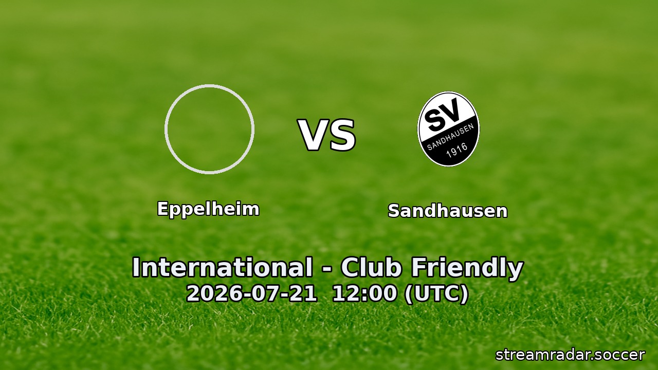 Eppelheim vs Sandhausen