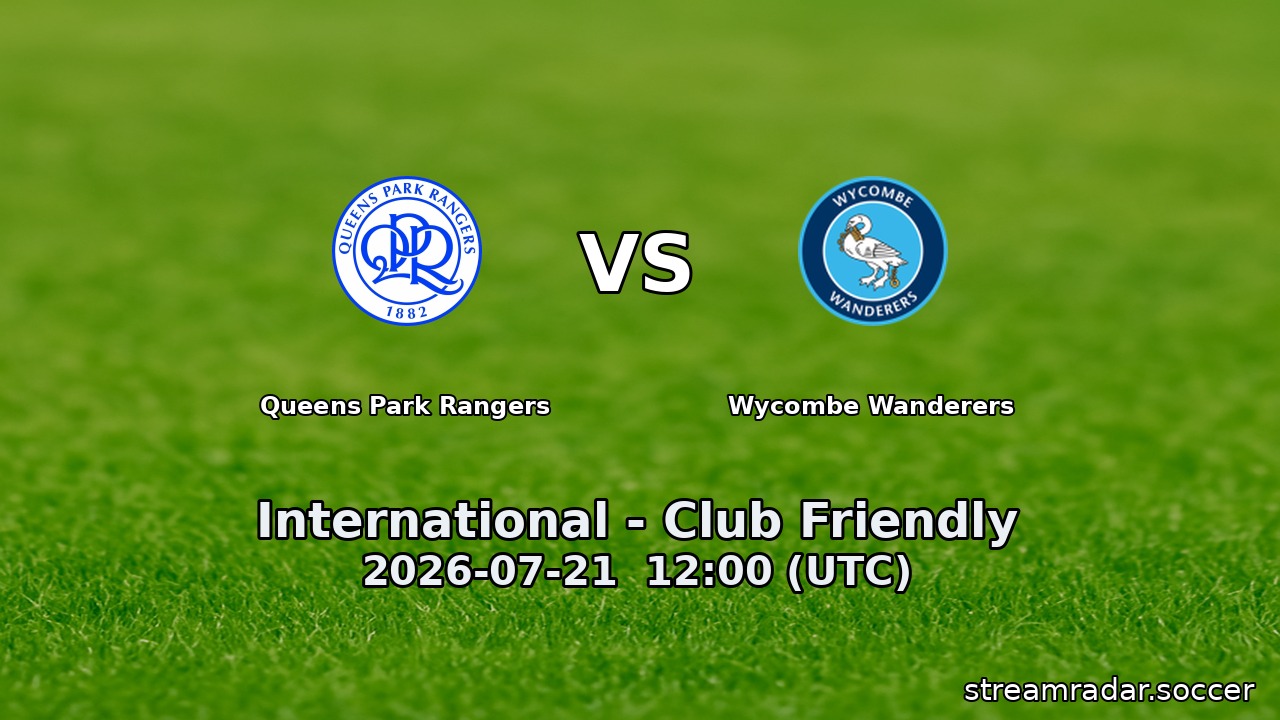 Queens Park Rangers vs Wycombe Wanderers