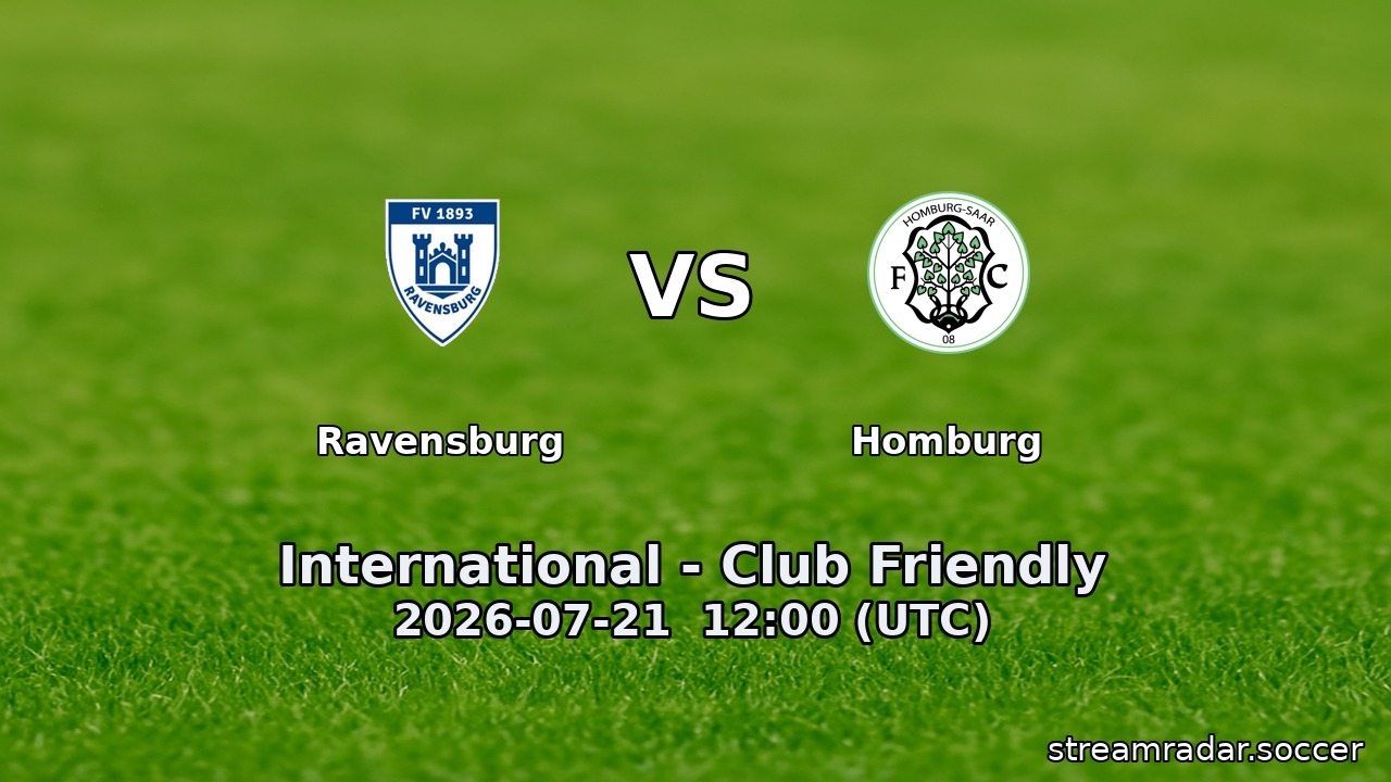 Ravensburg vs Homburg