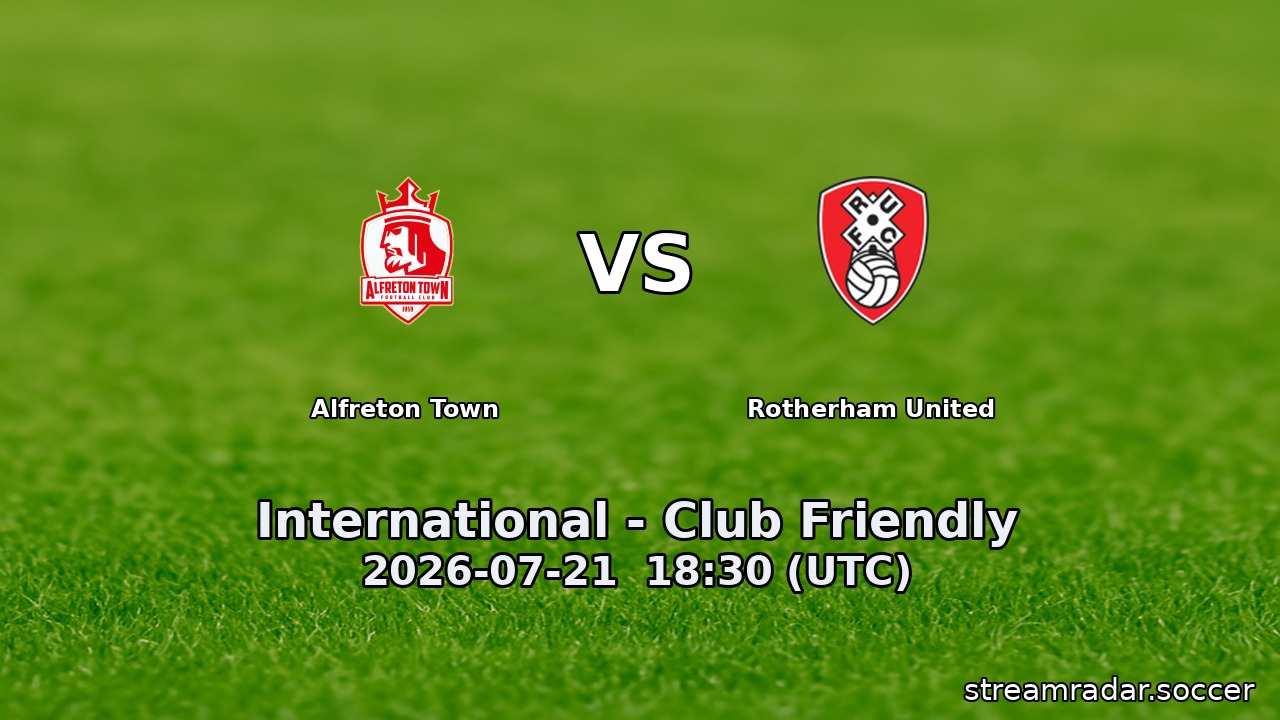 Alfreton Town vs Rotherham United