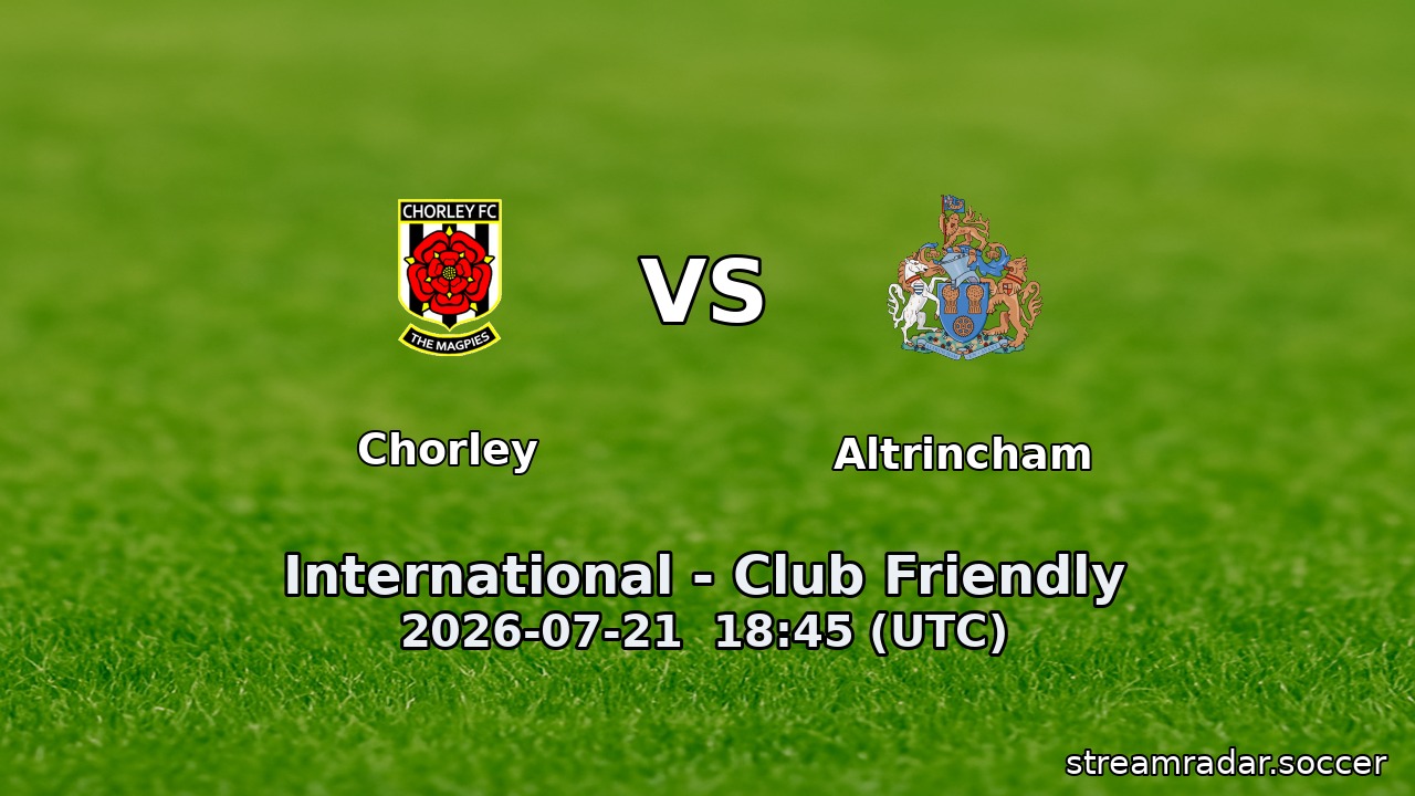 Chorley vs Altrincham