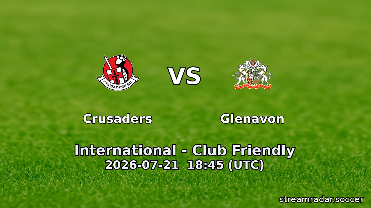 Crusaders vs Glenavon