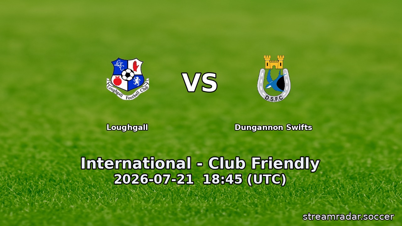 Loughgall vs Dungannon Swifts