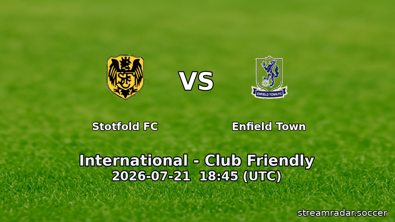 Stotfold FC vs Enfield Town