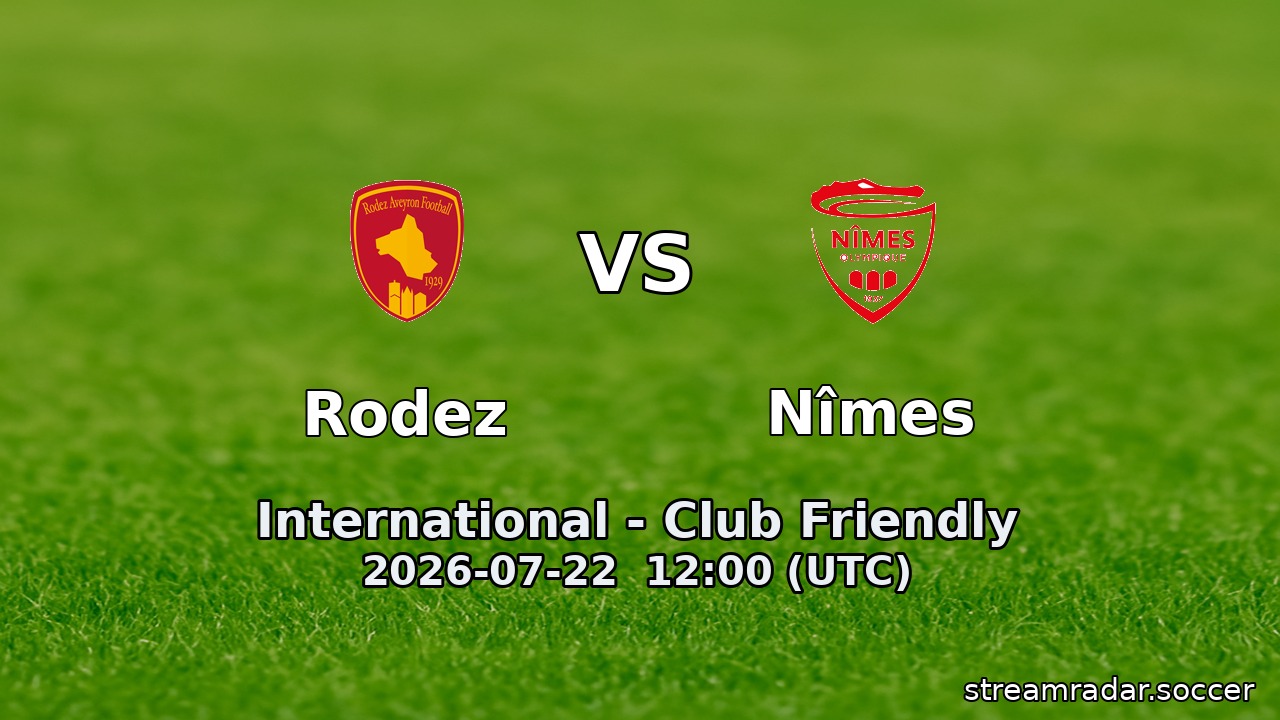 Rodez vs Nîmes