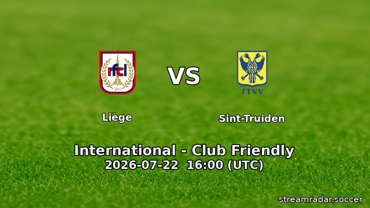 Liège vs Sint-Truiden