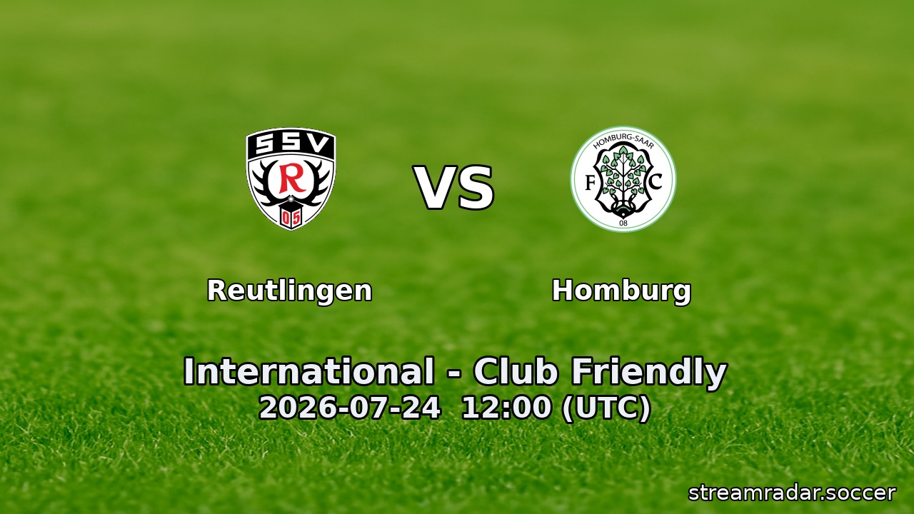Reutlingen vs Homburg