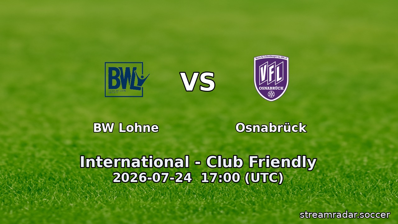 BW Lohne vs Osnabrück