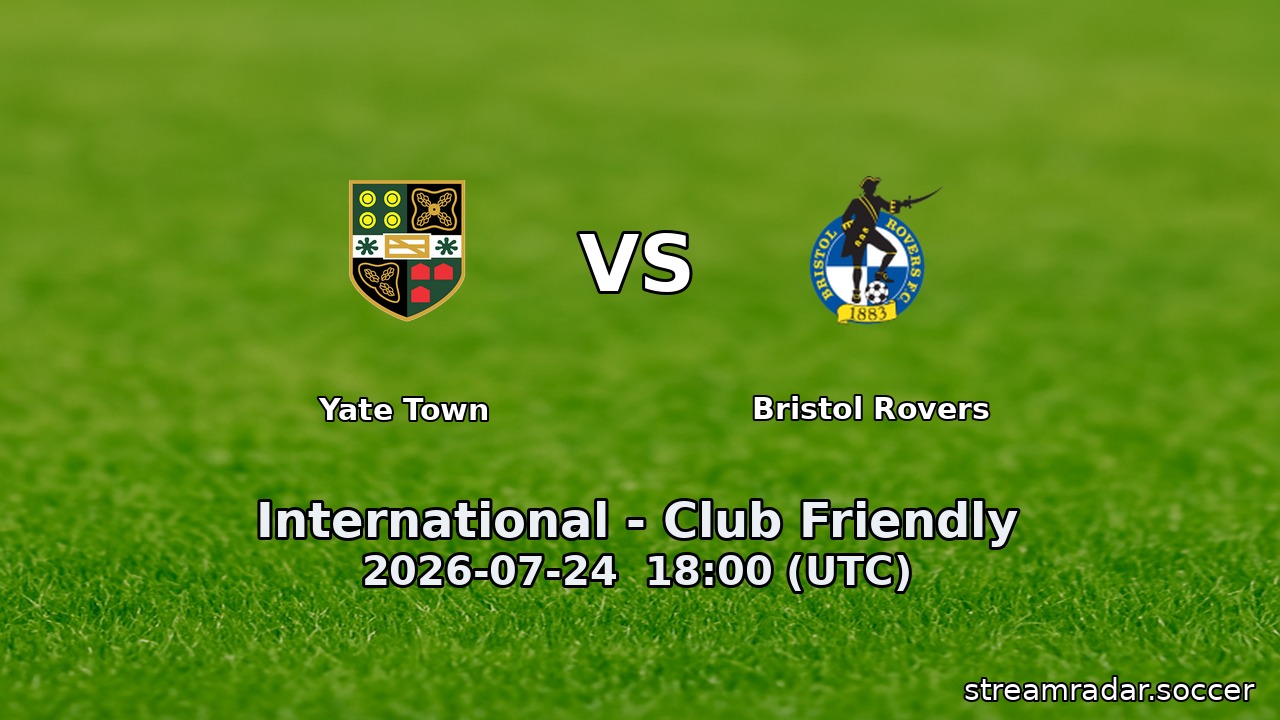 Yate Town vs Bristol Rovers