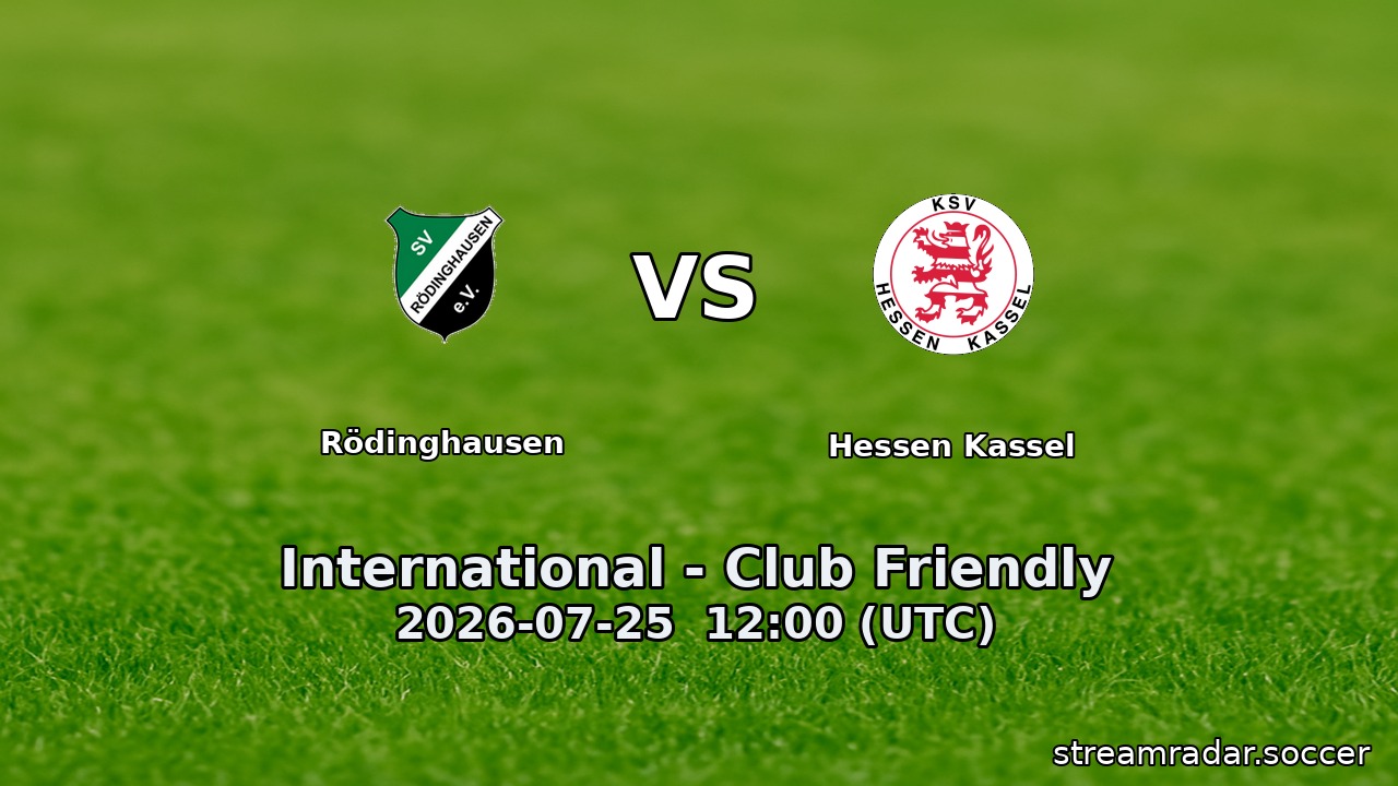 Rödinghausen vs Hessen Kassel