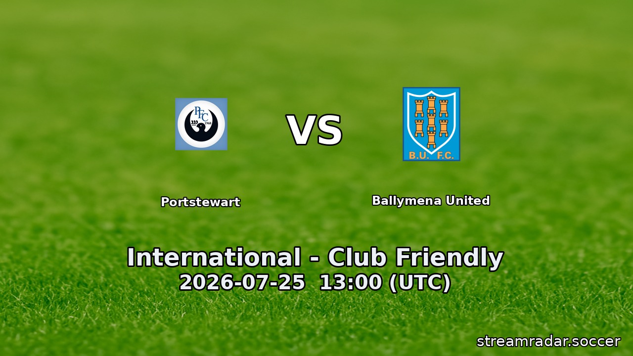 Portstewart vs Ballymena United
