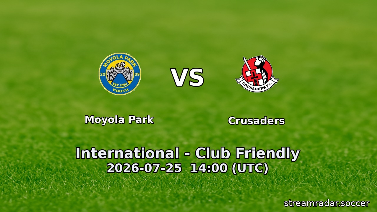 Moyola Park vs Crusaders