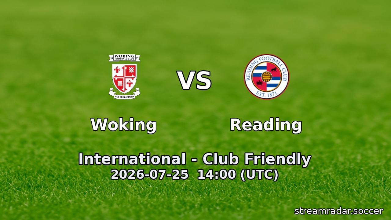 Woking vs Reading
