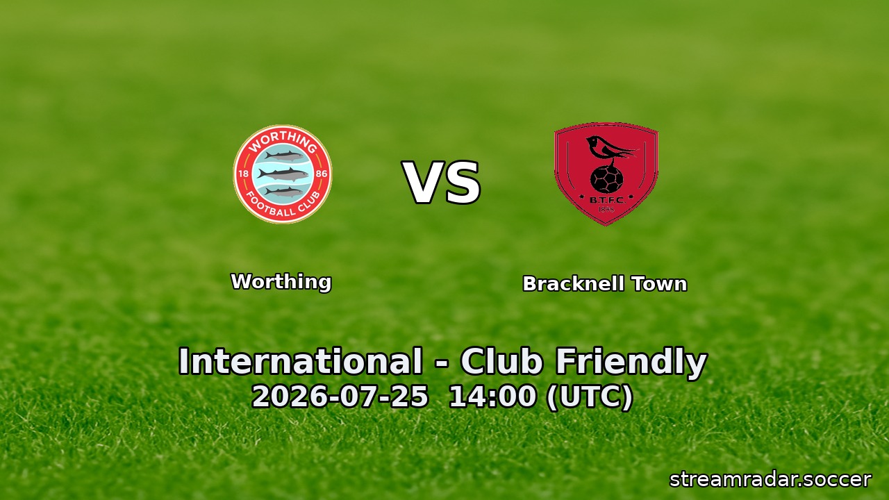 Worthing vs Bracknell Town