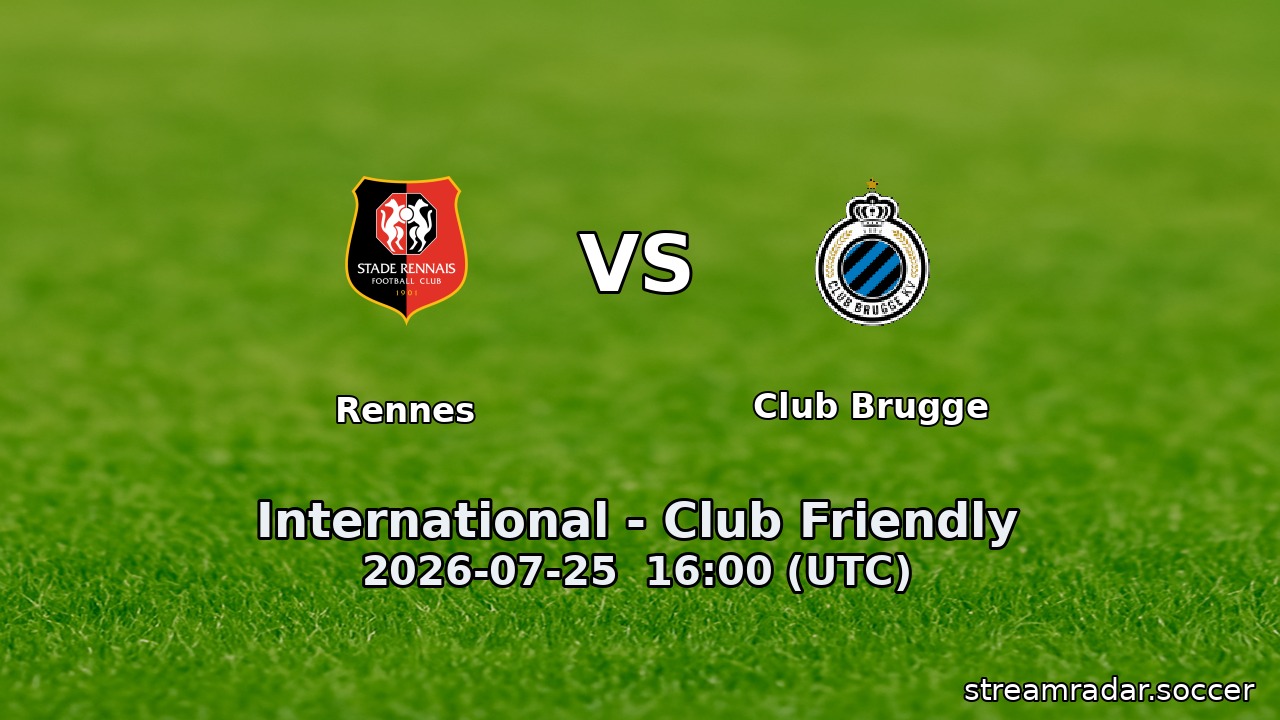 Rennes vs Club Brugge