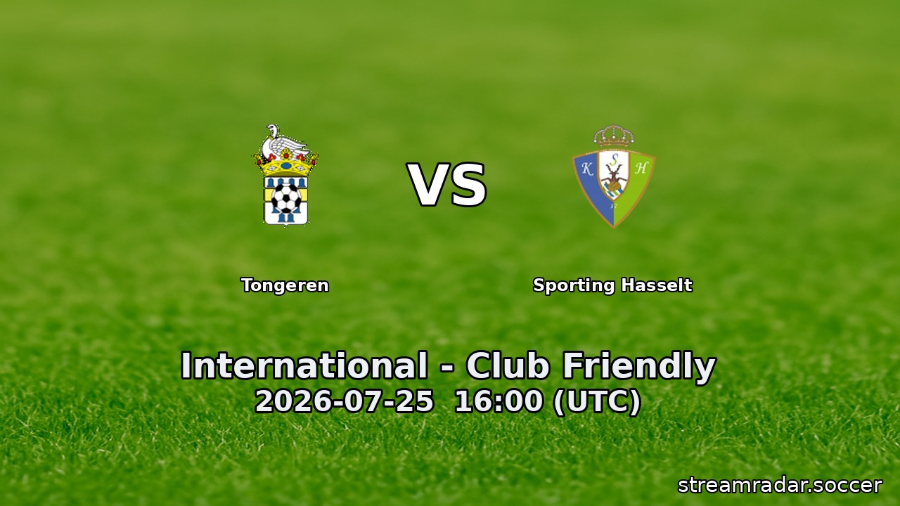Tongeren vs Sporting Hasselt