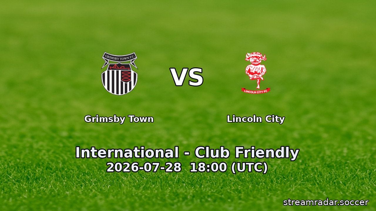 Grimsby Town vs Lincoln City