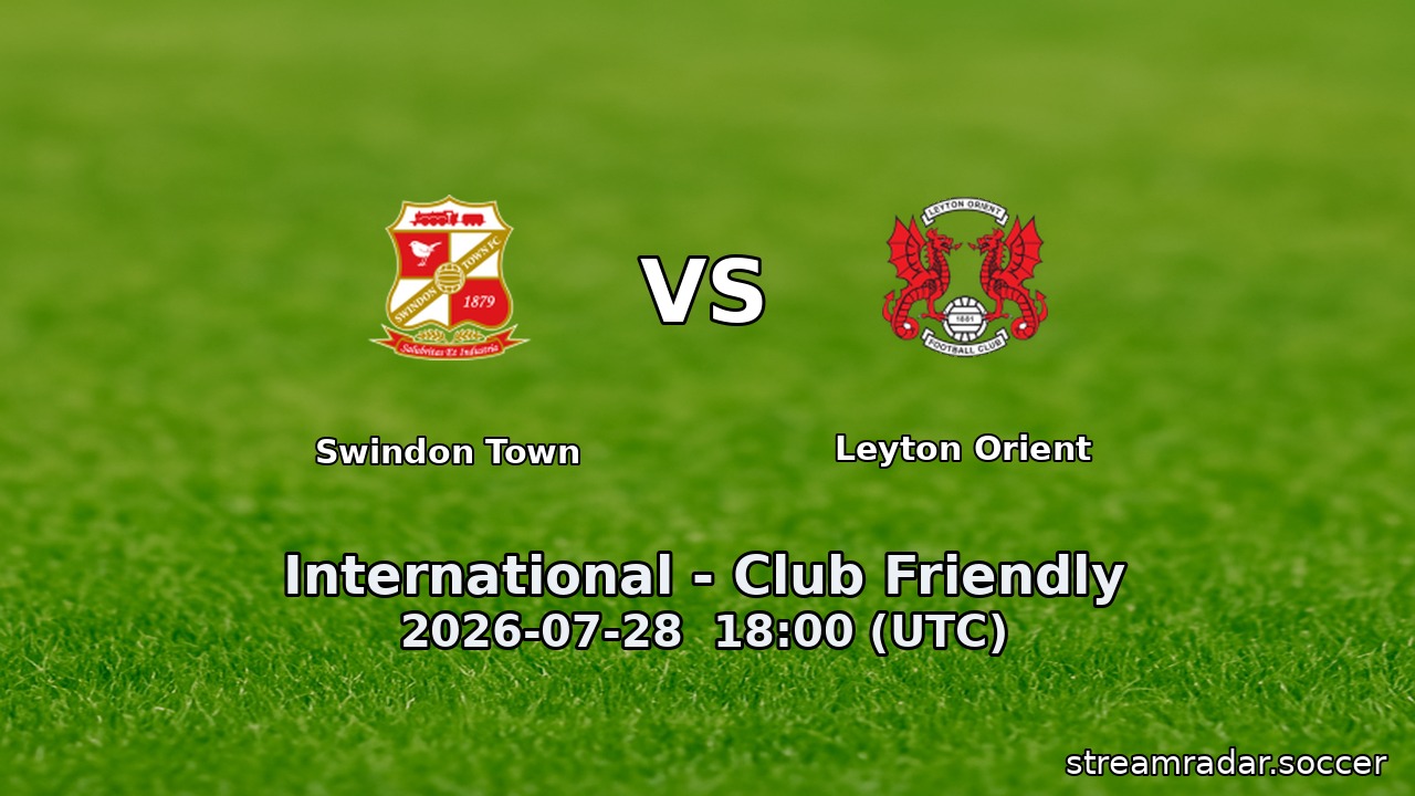 Swindon Town vs Leyton Orient