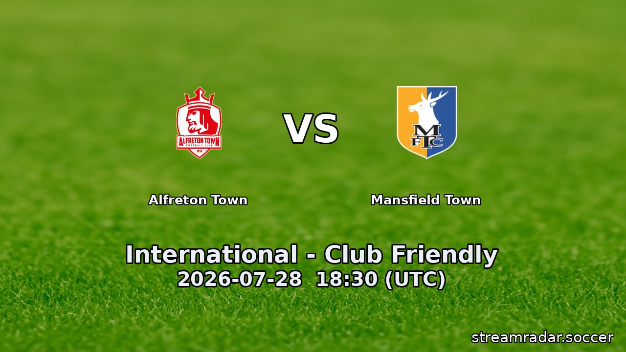 Alfreton Town vs Mansfield Town