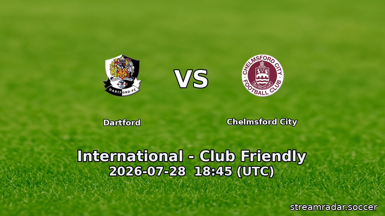 Dartford vs Chelmsford City