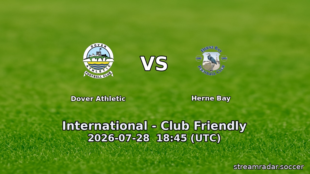 Dover Athletic vs Herne Bay