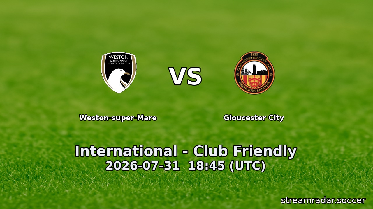 Weston-super-Mare vs Gloucester City