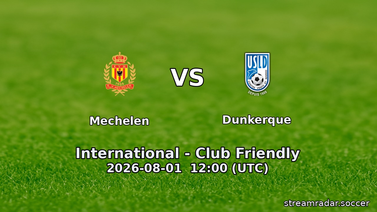 Mechelen vs Dunkerque