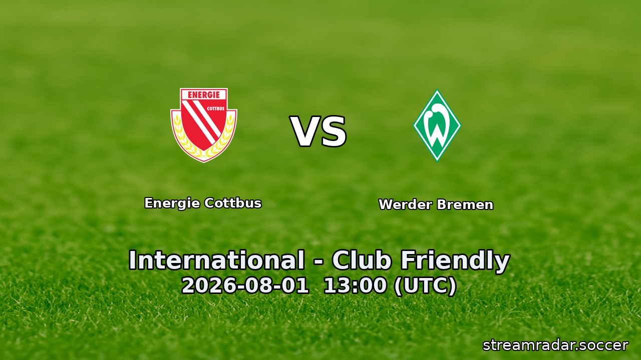 Energie Cottbus vs Werder Bremen