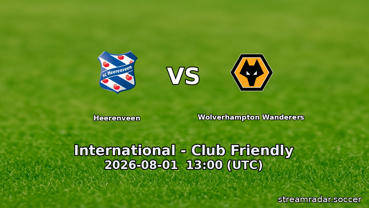 Heerenveen vs Wolverhampton Wanderers