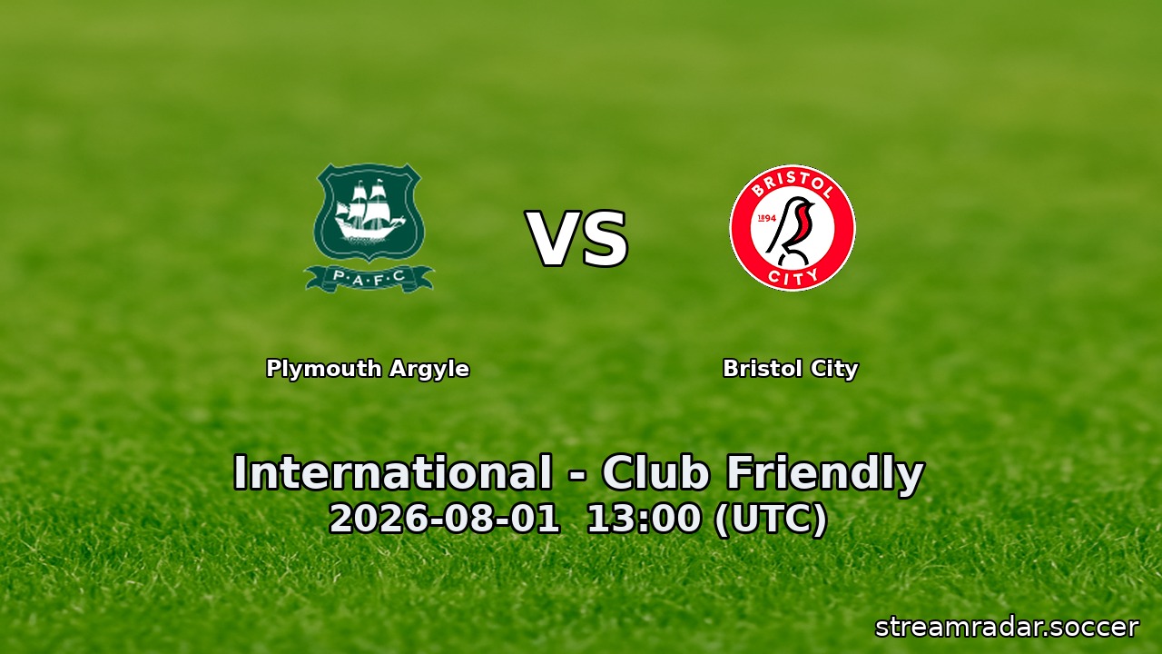 Plymouth Argyle vs Bristol City