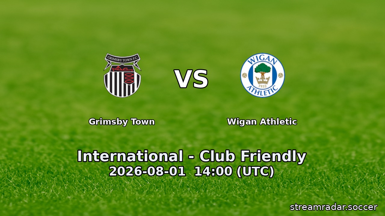 Grimsby Town vs Wigan Athletic