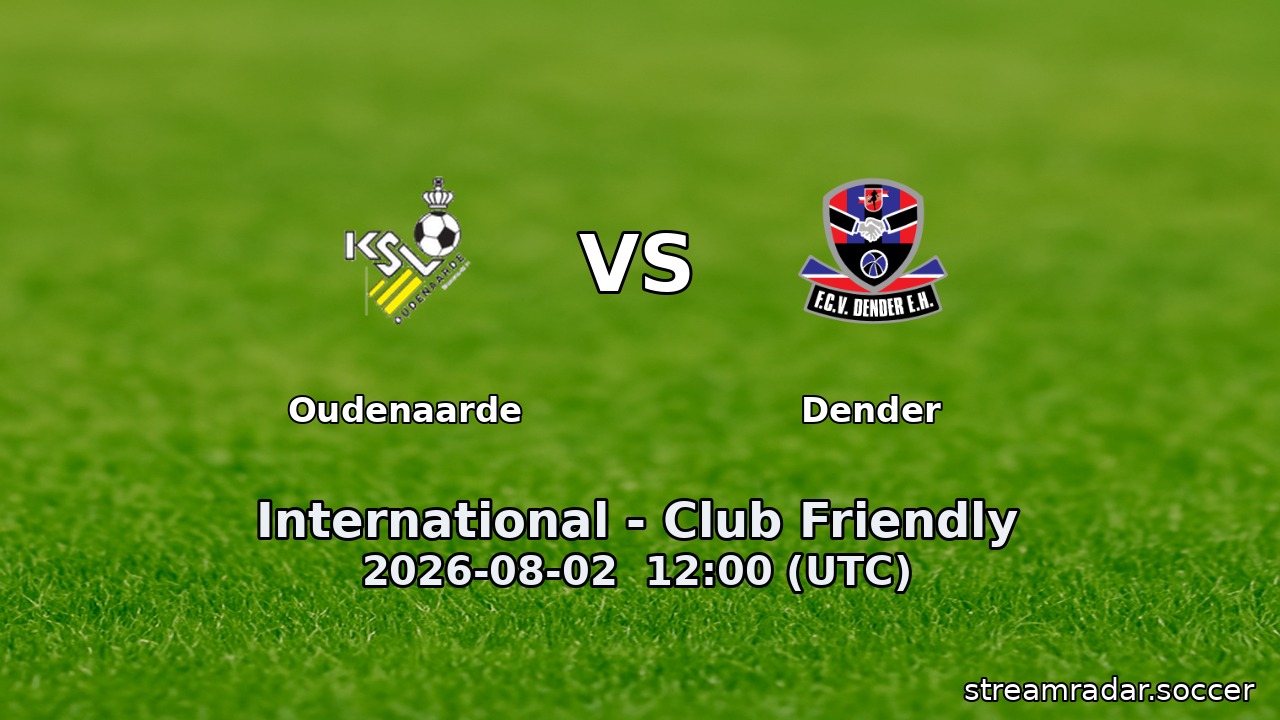 Oudenaarde vs Dender