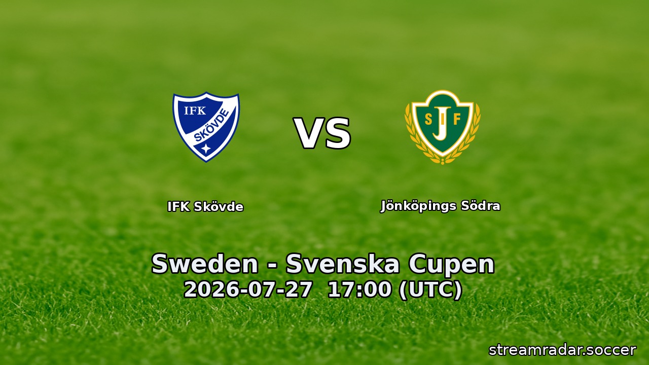IFK Skövde vs Jönköpings Södra