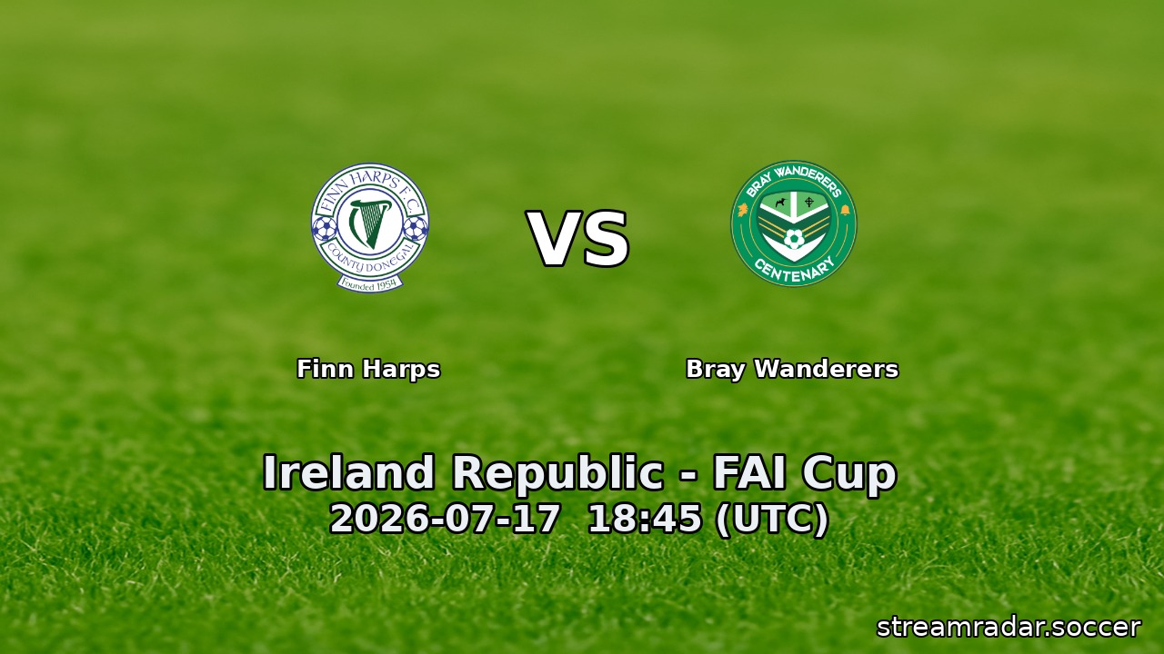 Finn Harps vs Bray Wanderers