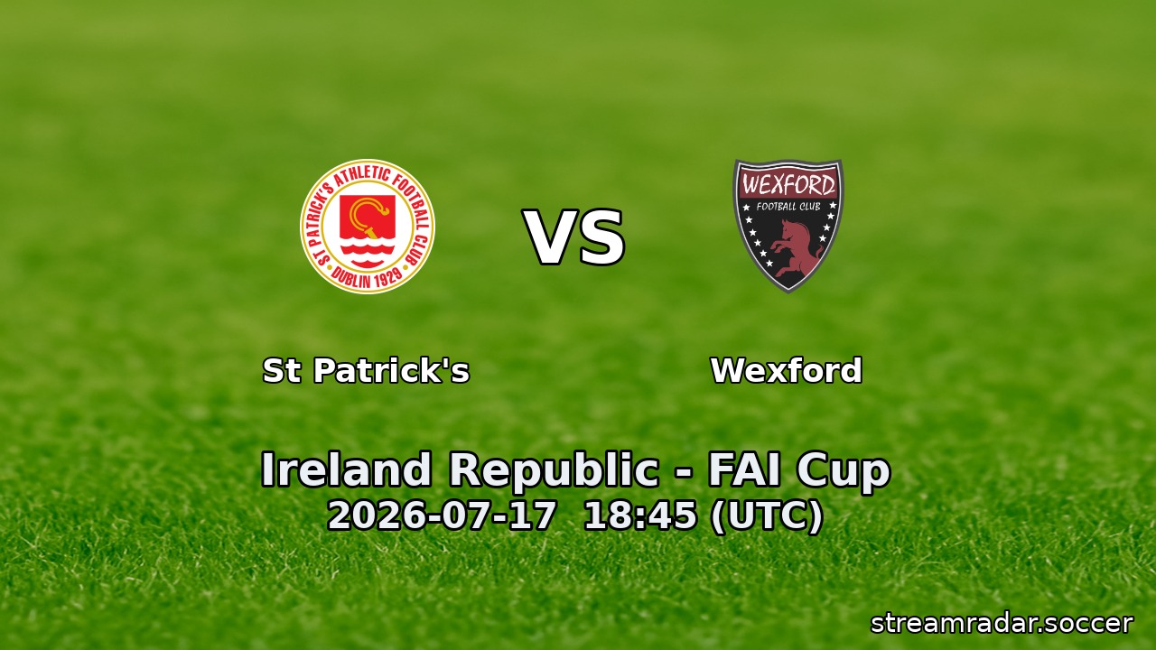 St Patrick's vs Wexford