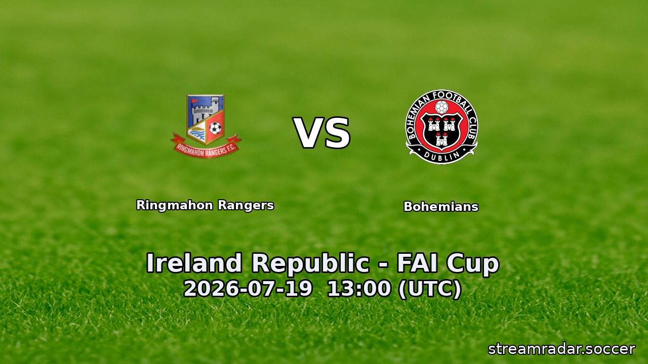 Ringmahon Rangers vs Bohemians